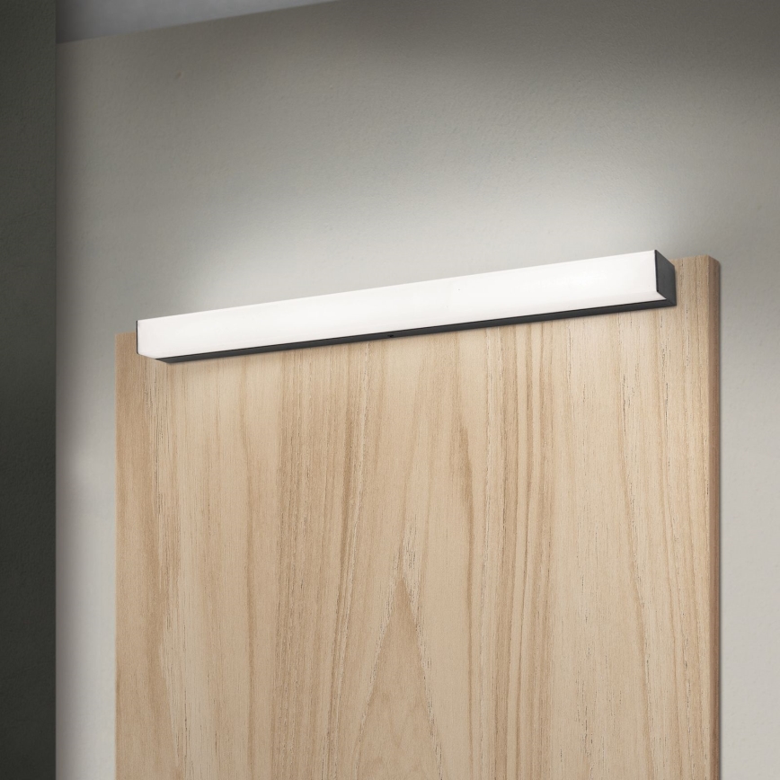 LED Badkamer spiegelverlichting HORIZON LED/12W/230V 3000/4000K 60 cm IP44 zwart