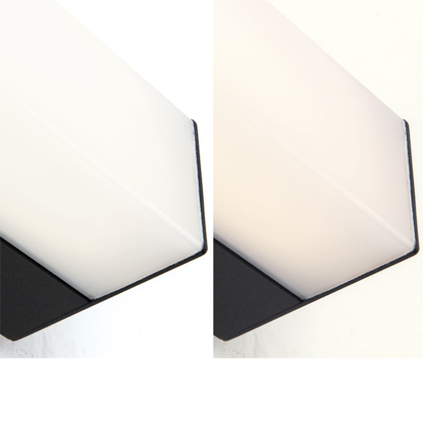 LED Badkamer spiegelverlichting HORIZON LED/12W/230V 3000/4000K 60 cm IP44 zwart