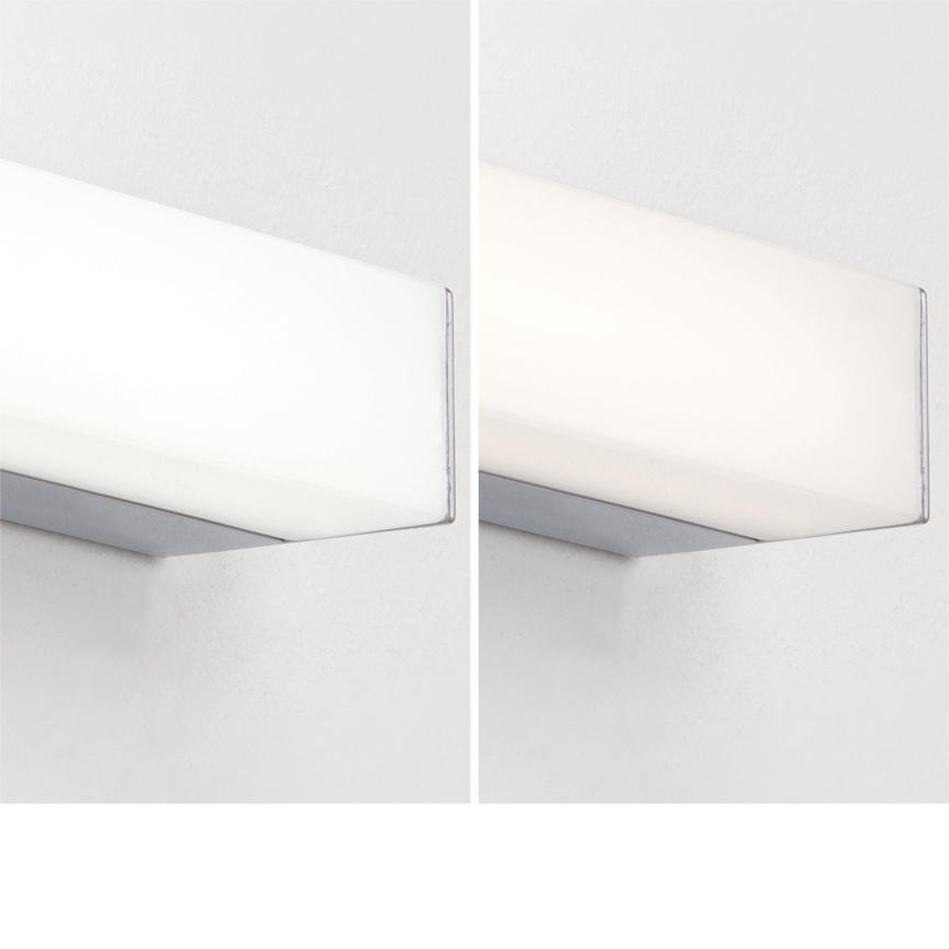LED Badkamer spiegelverlichting HORIZON LED/18W/230V 3000/4000K 90 cm IP44 zilver