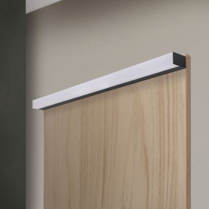 LED Badkamer spiegelverlichting HORIZON LED/18W/230V 3000/4000K 90 cm IP44 zwart