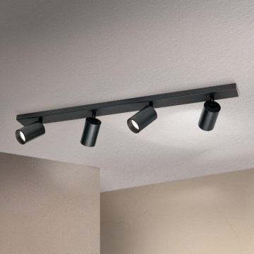 Orion - Spotarmatuur SEAN 4xGU10/13W/230V zwart