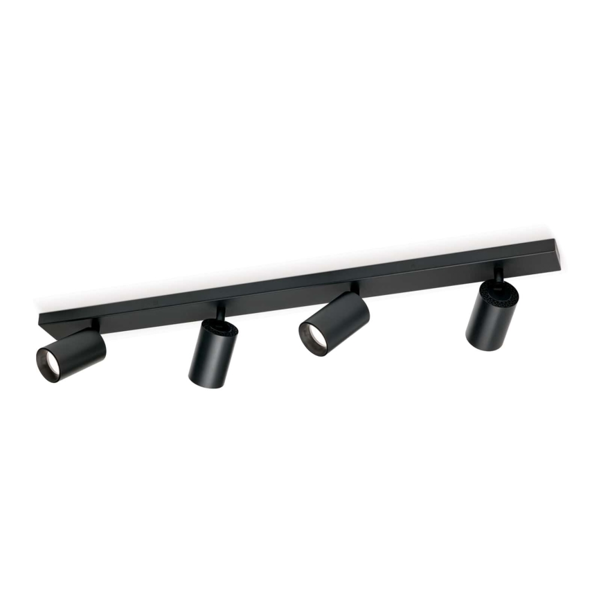 Spotarmatuur SEAN 4xGU10/13W/230V zwart