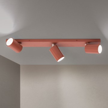 Orion - Spotlamp PENN 3xGU10/13W/230V baksteenrood