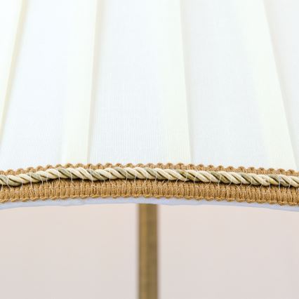 Staande Lamp TONIA 2xE27/60W/230V 154 cm wit/brons