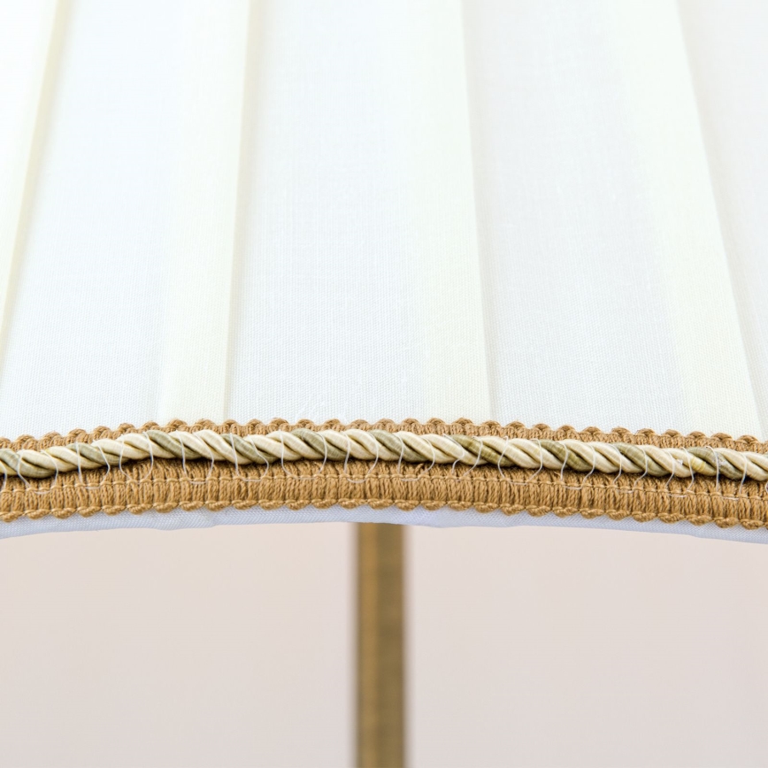 Staande Lamp TONIA 2xE27/60W/230V 154 cm wit/brons