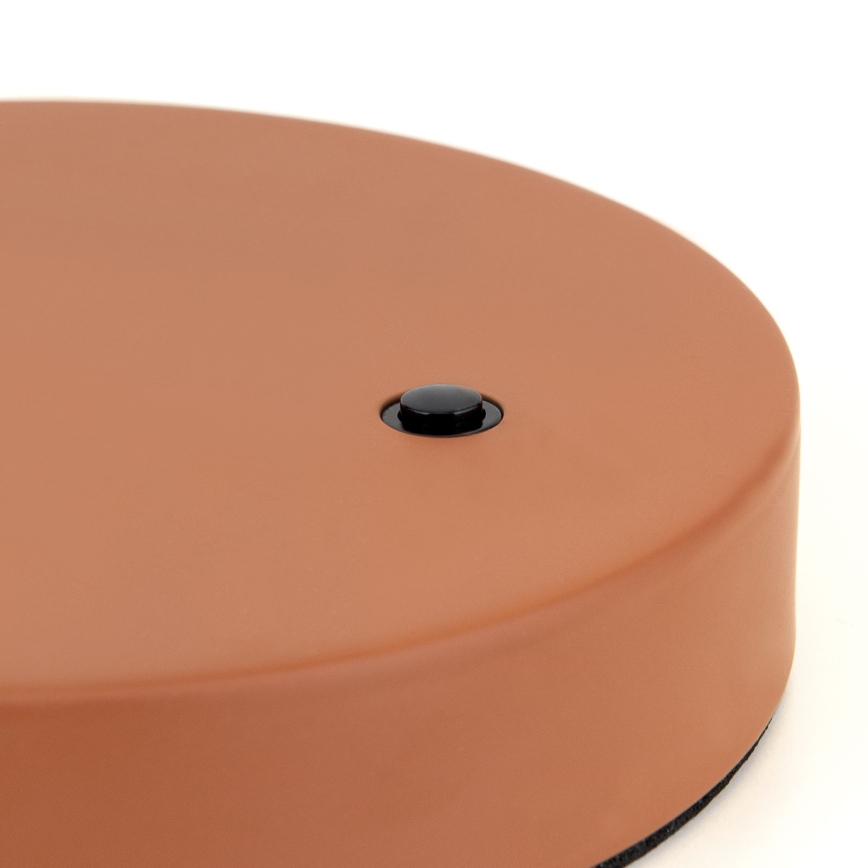 Tafellamp GILI 1xE27/40W/230V baksteenrood