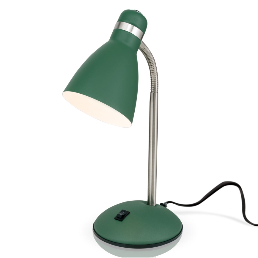 Orion - Tafellamp SCHOOL 1xE27/40W/230V groen/mat chroom