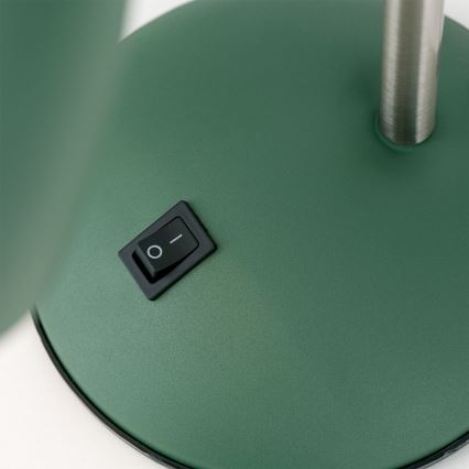 Orion - Tafellamp SCHOOL 1xE27/40W/230V groen/mat chroom