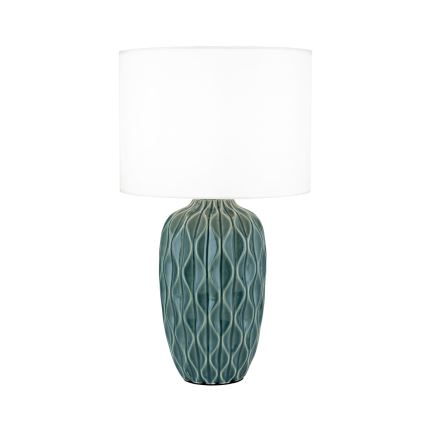 Tafellamp TORTUGA 1xE27/40W/230V groen/wit