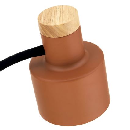 Vloerlamp GILI 1xE27/40W/230V baksteenrood