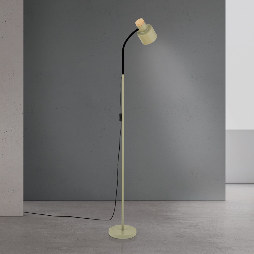 Vloerlamp GILI 1xE27/40W/230V groen