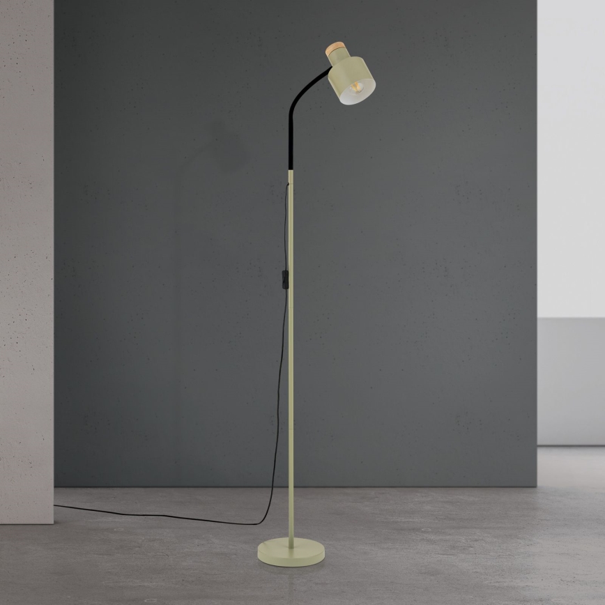 Vloerlamp GILI 1xE27/40W/230V groen