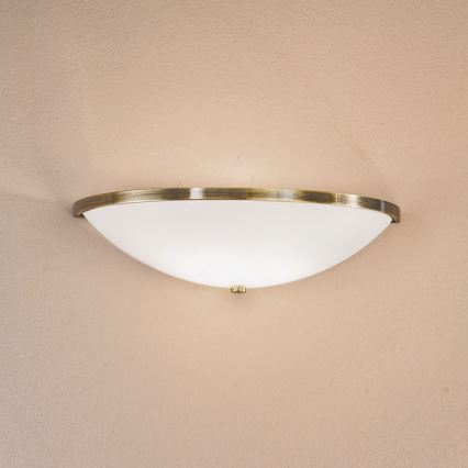 Wandlamp AIDA 1xE14/40W/230V brons/patina