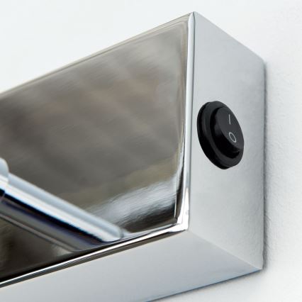 LED Schilderijverlichting PUBLIO LED/10W/230V 50 cm glanzend chroom