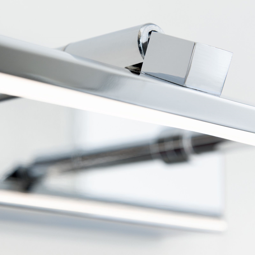 LED Schilderijverlichting PUBLIO LED/15W/230V 75 cm glanzend chroom