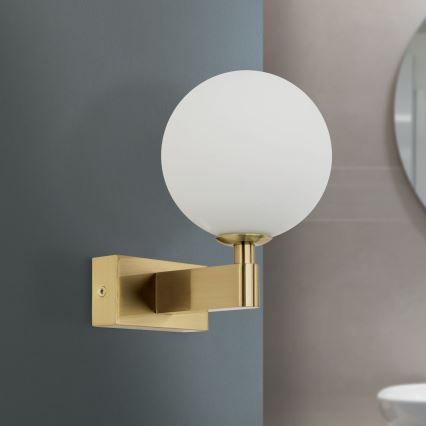 Badkamer wandlamp MARA 1xG9/20W/230V IP44 goud