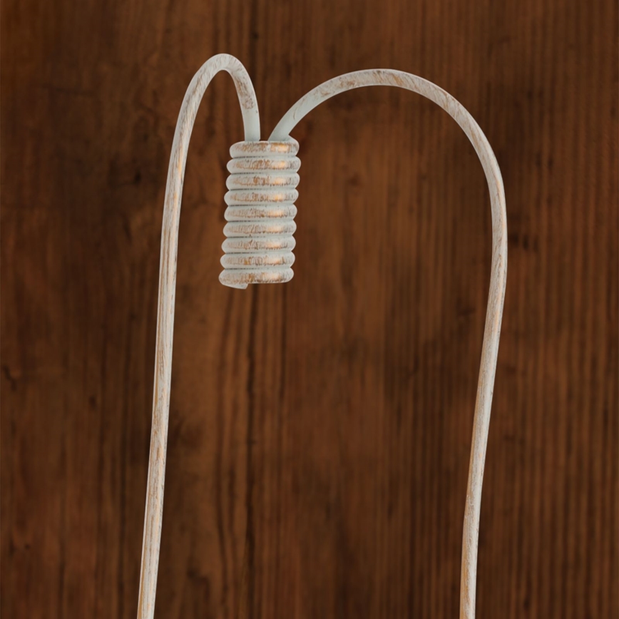 Wandlamp VELA 2xE14/40W/230V wit/goud/patina