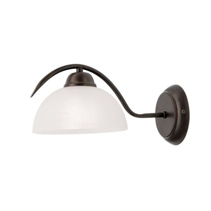 Wandlamp RULA 1xE27/40W/230V wit/brons