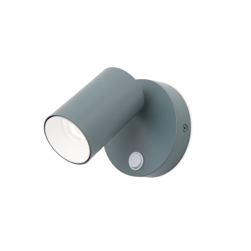 Wandspot PENN 1xGU10/13W/230V grijs