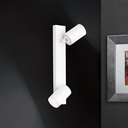 Wandspot SEAN 2xGU10/13W/230V wit