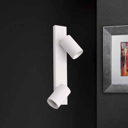 Wandspot SEAN 2xGU10/13W/230V wit