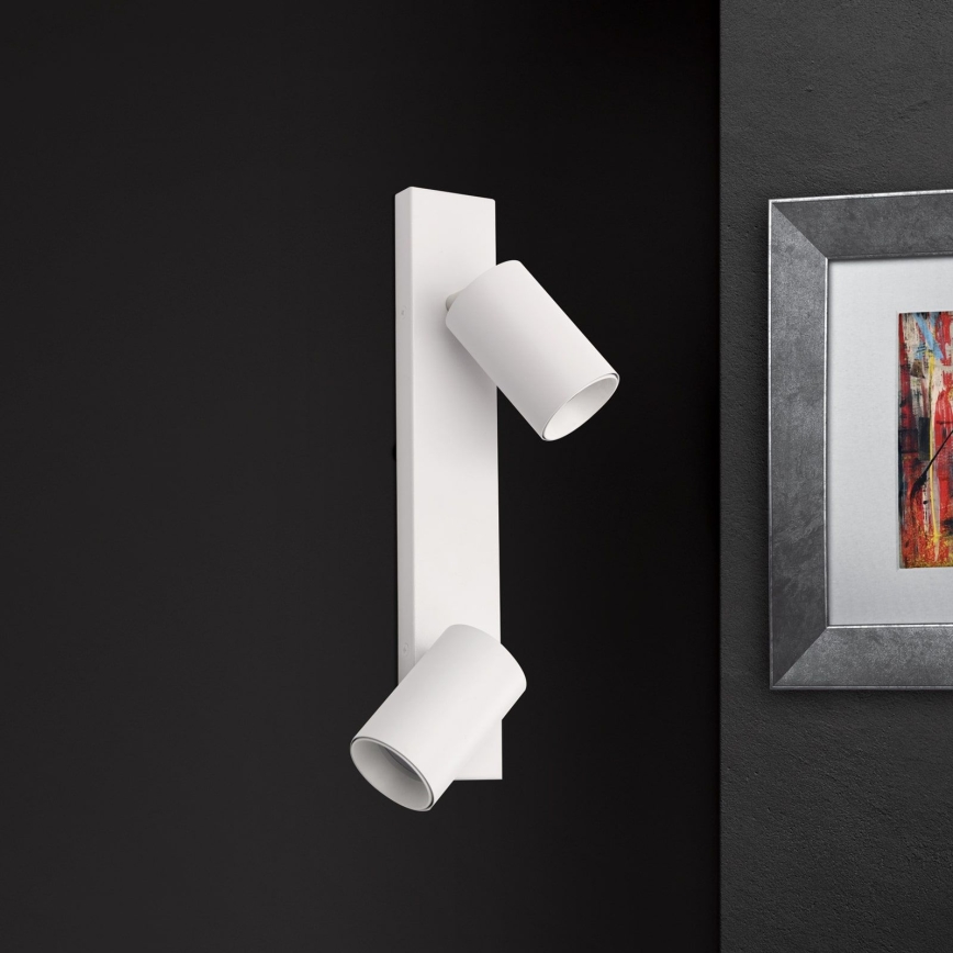 Wandspot SEAN 2xGU10/13W/230V wit