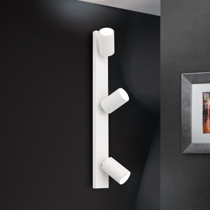 Wandspot SEAN 3xGU10/13W/230V wit