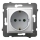 Ospel - ARIA 230V Schuko stopcontact zonder afdekraam, wit