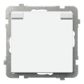 Ospel - Buitenstopcontact zonder afdekraam Schuko 230 V SONATA IP44 wit