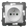 Ospel - Stopcontact zonder afdekraam 230V ARIA wit