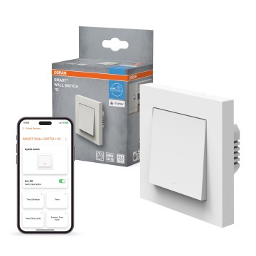 Osram - 1-knops SMART+ MATTER-schakelaar 230V Wi‑Fi