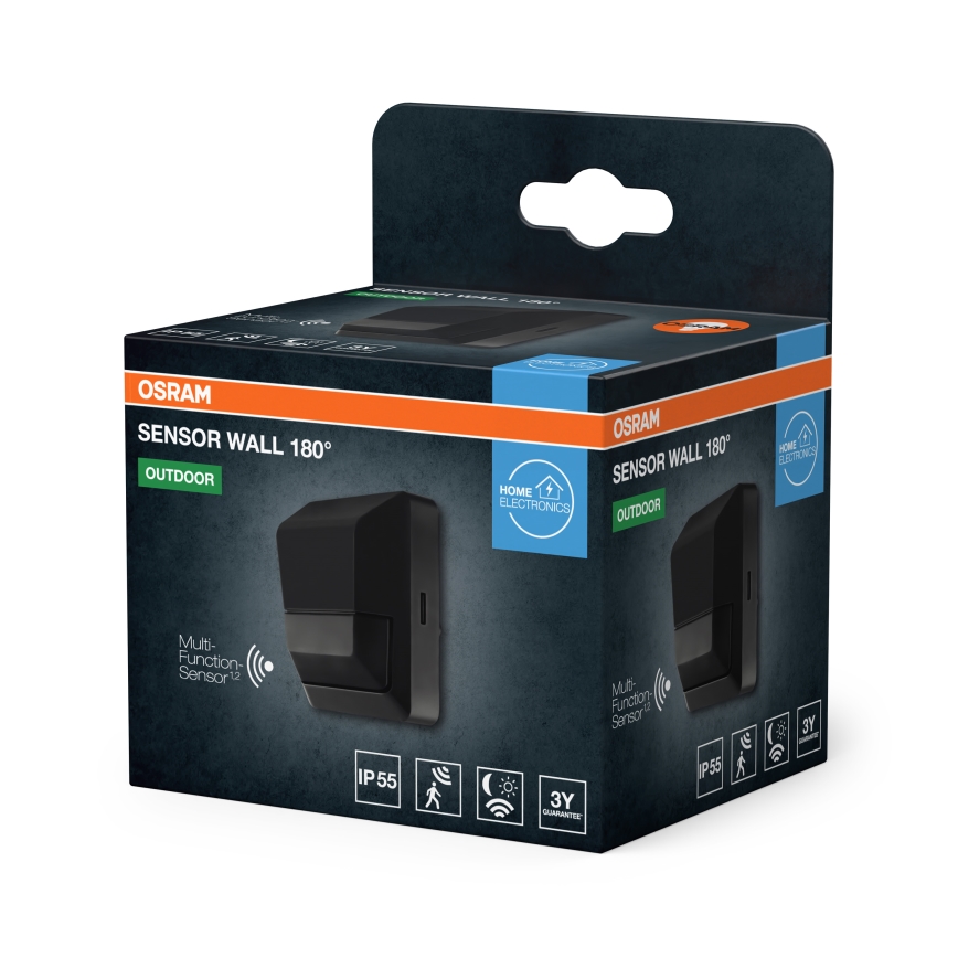 Osram - Buiten infrarood bewegingssensor 230V IP55 antraciet