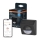Osram - Buiten zonnegevoede SMART+ bewegingssensor 3,7V antraciet IP65 Wi-Fi 800 mAh