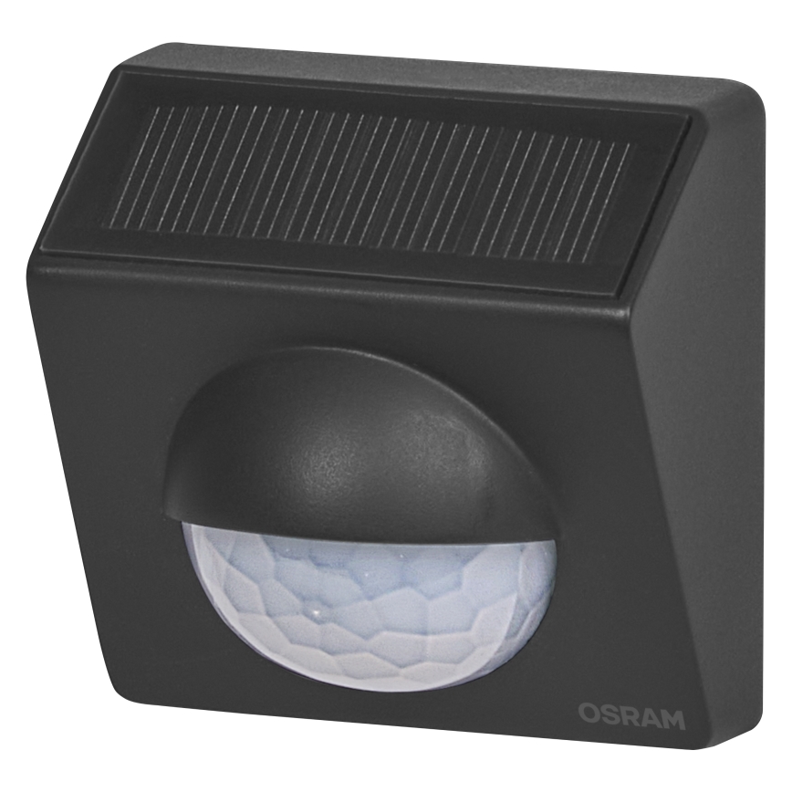 Osram - Buiten zonnegevoede SMART+ bewegingssensor 3,7V antraciet IP65 Wi-Fi 800 mAh