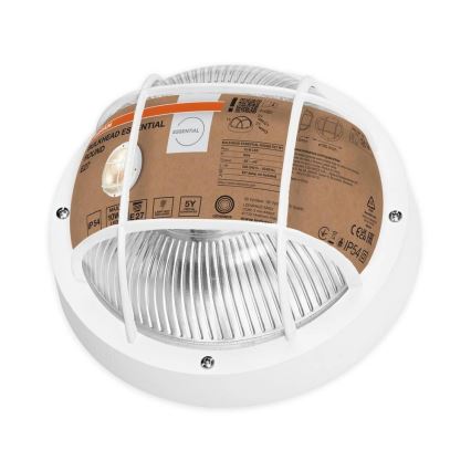 Osram - Buitenwandlamp BULKHEAD 1xE27/10W/230V Ø 19 cm IP54 wit