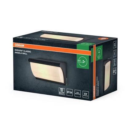 Osram - Buitenwandlamp ENDURA CLASSIC 1xE27/40W/230V IP54 antraciet