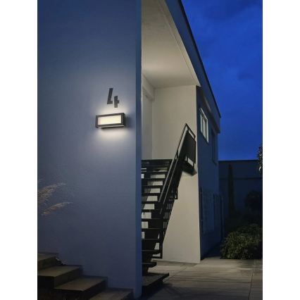 Osram - Buitenwandlamp ENDURA STYLE LED/10W/230V IP54 antraciet