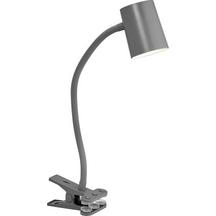 Osram - Bureaulamp met klem DESK LINE 1xGU10/9W/230V grijs