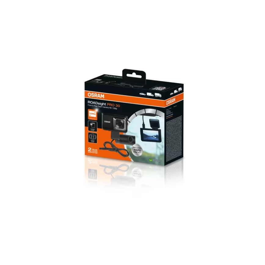 Osram - Dashcam ROADSIGHT PRO 30 Full HD 1080p 12/24V