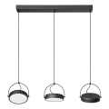 Osram - DECOR PUCK LED-hanglamp met kabelophanging 3xLED/12W/230V CRI 90 zwart