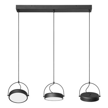 Osram - DECOR PUCK LED-hanglamp met kabelophanging 3xLED/12W/230V CRI 90 zwart