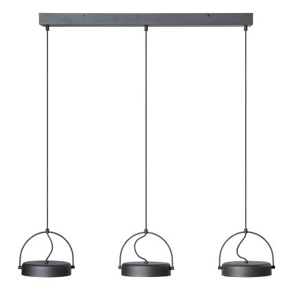 Osram - DECOR PUCK LED-hanglamp met kabelophanging 3xLED/12W/230V CRI 90 zwart