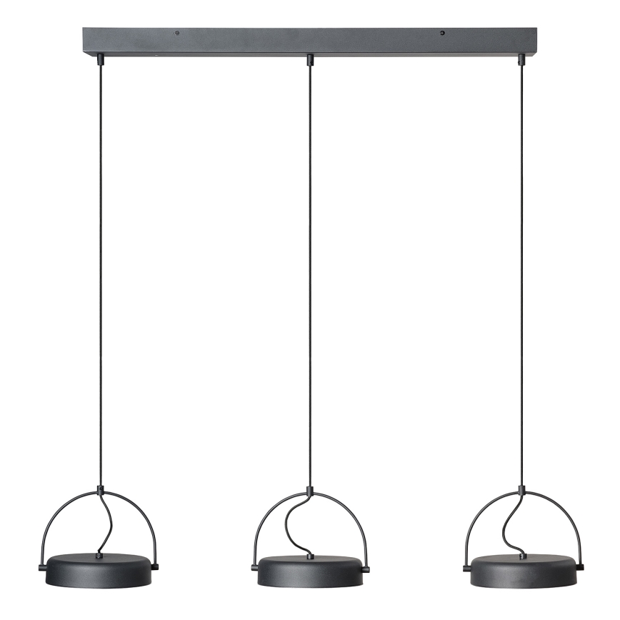Osram - DECOR PUCK LED-hanglamp met kabelophanging 3xLED/12W/230V CRI 90 zwart
