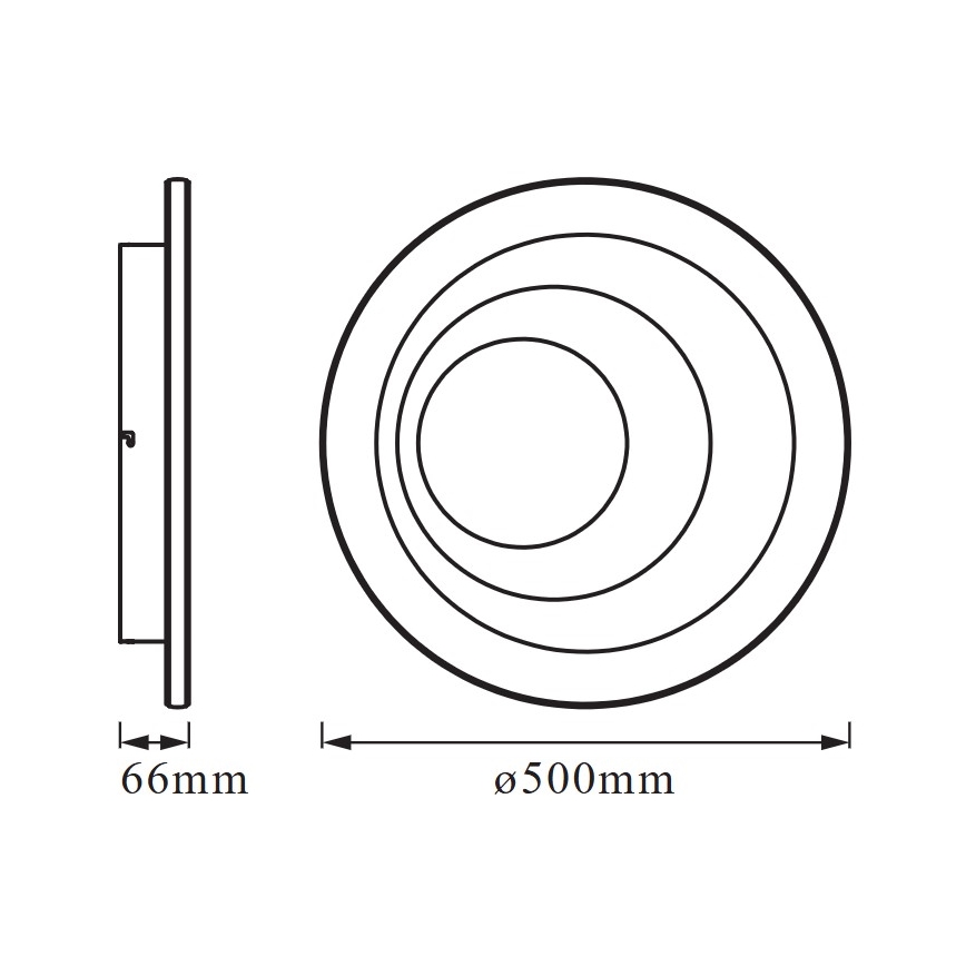 Osram - Dimbare LED-plafondlamp SMART+ SPIRAL LED/40W/230V 3000K-6500K Wi-Fi