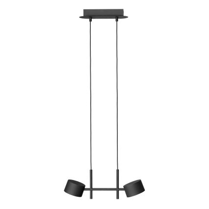 Osram - Dimbare LED-hanglamp aan kabel DECOR KYOTO 2xLED/10W/230V CRI 90 zwart