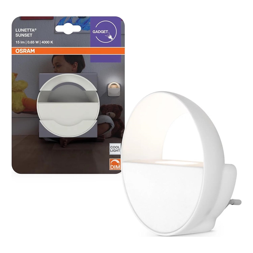 Osram - Dimbaar LED-nachtlampje LUNETTA LED/0,65W/230V