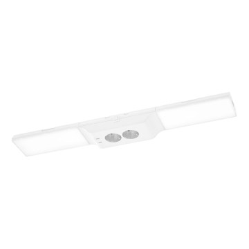 Osram - Dimbaar LED-onderbouwarmatuur met geïntegreerde stopcontacten UNDERCABINET LED/10W/230V 3000K 54,8 cm wit