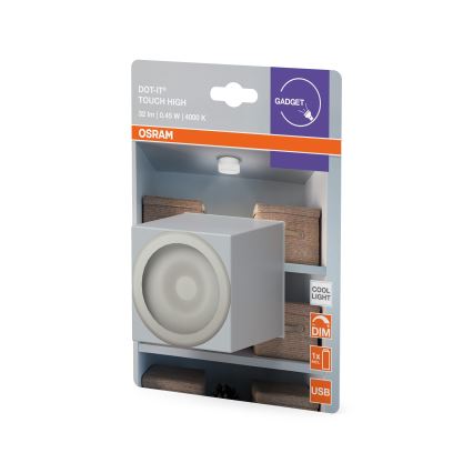 Osram - DOT-IT LED dimbaar oriëntatielampje 0,45W/5V 500 mAh wit