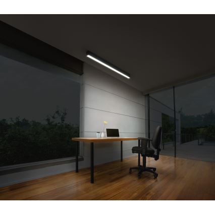 Osram - dimbare LED-plafondlamp OFFICE LINE LED/11/20/30W/230V 4000K 112,6 cm zwart