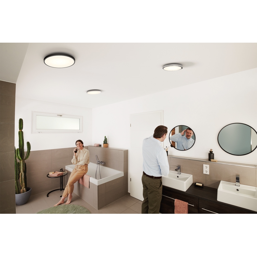 Osram - Dimbare LED-plafondlamp voor de badkamer SMART+ DISC LED/18W/230V 3000-6500K IP44 Wi-Fi
